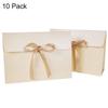 10Pcs Envelope Presents Box Rectangle Paperboard Presents Packaging Box with Ribbon Bowknot Lingerie Scarves Shirt Envelope Wrapping Box Bag for Birthday Wedding Anniversary Bridal Shower Xmas Party view 3