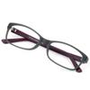 VisionGlobal Blue Light Blocking Glasses for Women/Men, Anti Eyestrain, Computer Reading, TV Glasses, Stylish Square Frame, Anti Glare (Gray, +3.00 Magnification) view 1