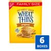 Wheat Thins Original Snacks, Whole Grain Wheat Crackers, Bulk Snack Crackers, Family Size, 6 - 14 oz Boxes view 2