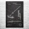 Push Broom Poster Print, Broom Closet Art, Grounds Keeper, Custodian Gifts, Laundry Room Art, School Janitor Dark Concrete (13 inch x 19 inch) view 1