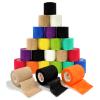 [24Pack 2" x5 Yards] Self Adhesive Bandages Vet Wrap, Wrap Tape Athletic Cohesive Bandage for Sports Injury, Strain, Knee&Wrist, Ankle Sprains. First Aid Non-Woven Bandages view 1