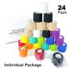[24Pack 2" x5 Yards] Self Adhesive Bandages Vet Wrap, Wrap Tape Athletic Cohesive Bandage for Sports Injury, Strain, Knee&Wrist, Ankle Sprains. First Aid Non-Woven Bandages view 4