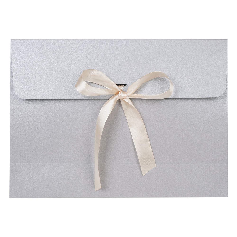 10Pcs Envelope Presents Box Rectangle Paperboard Presents Packaging Box with Ribbon Bowknot Lingerie Scarves Shirt Envelope Wrapping Box Bag for Birthday Wedding Anniversary Bridal Shower Xmas Party