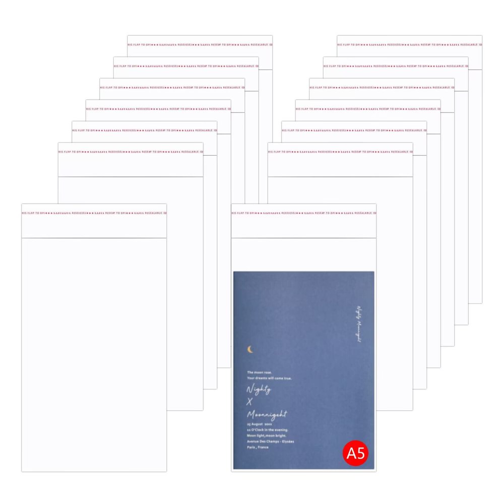 300pcs Clear Cello Bags 6" x 9" Self-Sealing Plastic Cellophane Bags 1 Mil Resealable Adhesive Seal Poly Bags for Cookies Decorative Wrappers Bakery Party (12 Sizes to Choose from)