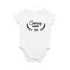 Printique Organic Cotton Baby Onesie Coming Soon [YEAR] Infant Bodysuit, Soft Breathable Newborn Outfit, Unisex Baby Clothes, Snap Closure (6-9 Months) view 1