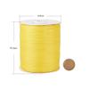 Pandahall 500Yards Sheer Lithe Organza Ribbon 1/4 Inch Wide Transparent Chiffon Ribbon for Wrapping Wedding DIY Decoration (Yellow) view 4