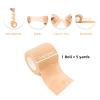 [24 Pack 2" x5 Yards] Carbou Self Adhesive Bandages Pre Wrap, Athletic Elastic Cohesive Bandage for Sports, Injuries, Treatments, and Recovery, First Aid Tape Vet Wrap for Cat, Dog view 2
