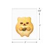 3" x 3" Small Cellophane Bags 300pcs Clear Self Sealing Bags Cello Jewelry Packaging Bags 1 Mil for Earrings Candies Bakery Candle Cookie (12 Sizes to Choose from) view 2