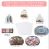 100pcs White Organza Gift Bags 6X9 Inch Sheer Mesh Bags Drawstring for Jewelry Wedding Favor Baby Shower Party Treat Bags view 3