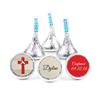 100ct Personalized Confirmation Candy Kisses Favors - Candy Included - No Assembly Required view 1