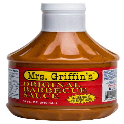12 pack of Mrs. Griffins 32 oz. Original BBQ Sauce