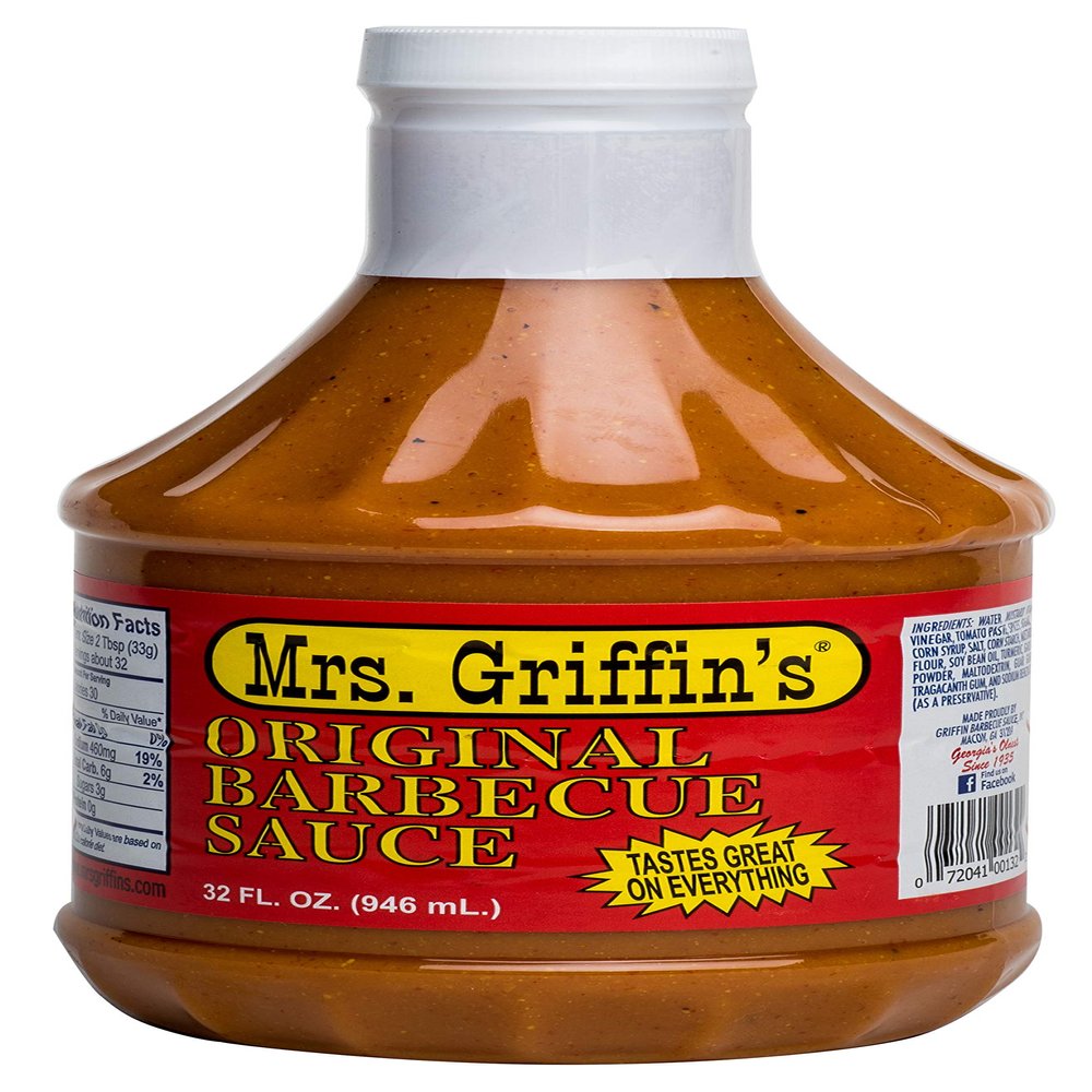 12 pack of Mrs. Griffins 32 oz. Original BBQ Sauce