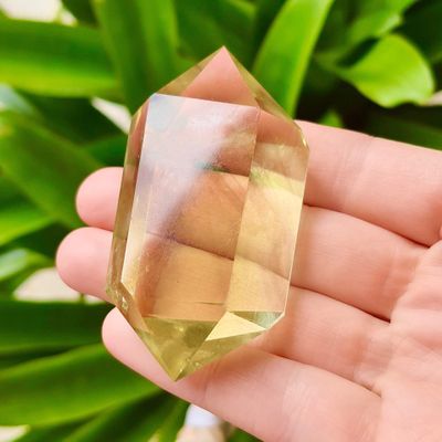 Roxxy Crystals Natural Citrine Crystal- Abundance, Good-Luck and Prosperity Crystal