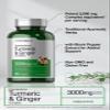Horbach Turmeric and Ginger Supplement | 180 Softgel Pills | with Black Pepper Extract | Non-GMO, Gluten Free Supplement view 3