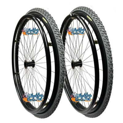 24" (540mm) Sun L20 Wheel With Pneumatic Tires in Grey or Black Color (24" Wheel With Grey ALL Terrain Tire)