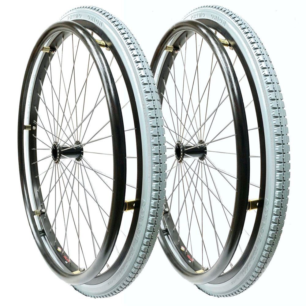 24" (540mm) Sun L20 Wheel With Pneumatic Tires in Grey or Black Color (24" Wheel With GREY Street Tire)