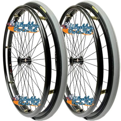 24" (540mm) L20 wheel With PRIMO Racer Tires. Set of 2 (24" With GREY Color Tire)