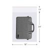 18" x 24" Clear Adhesive Cellophane Bags 100pcs Large Self Sealing Cello Bags Resealable OPP Poly Bags 1Mil for Clothes Art Gifts Prints Posters Garment Magazine Handicraft Photos Brochure Documents view 2