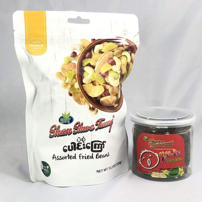 Myanmar Tea Leaf Salad Kit (Spicy Tea Paste Dressing + Assorted Fried Bean) Laphet Thoke - 1.4 lb