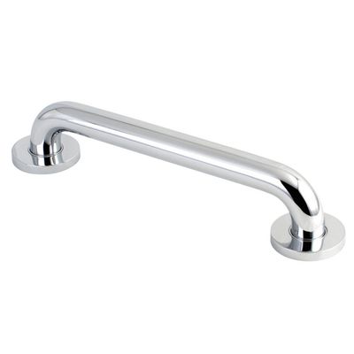 12 in. Meridian Decorative ADA Grab Bar, Chrome