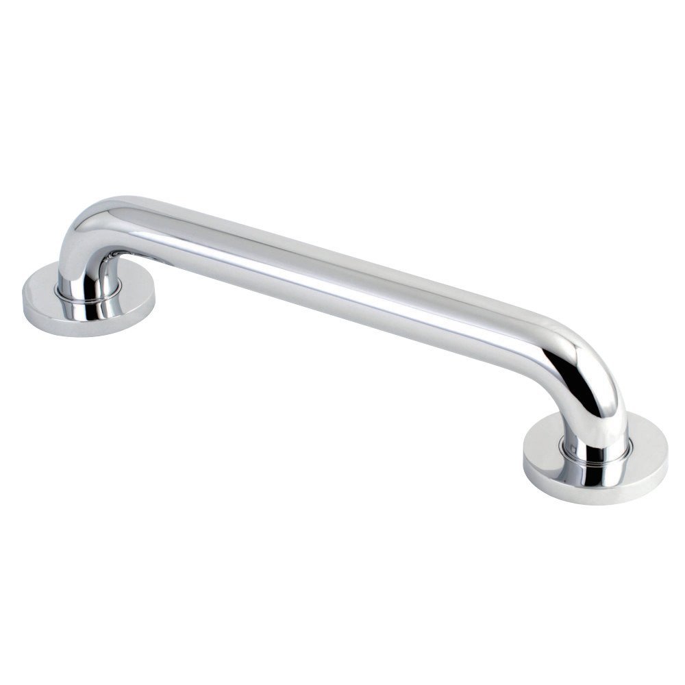12 in. Meridian Decorative ADA Grab Bar, Chrome