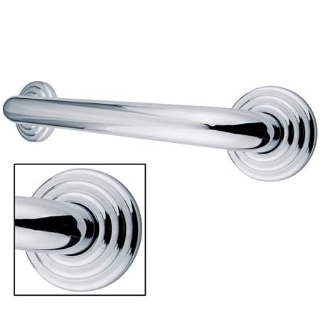 24 Inch Restoration Decor Grab Bar - Polished Chrome