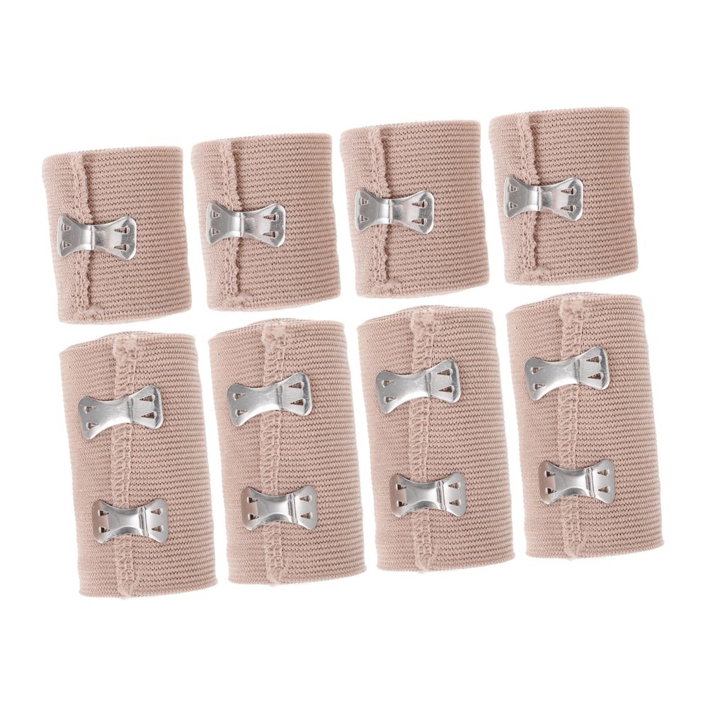 8pcs High Elastic Bandages for Sports Injuries Medical Cohesive Dressing for Sprains and Strains and Widths for Clinics and