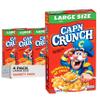 Cap'n Crunch Cereal, Original, 18 oz Large Size Boxes (4 Pack) view 1