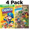 Cap'n Crunch Cereal, Crunch Berries, 16.8oz Boxes (4 Pack) view 3