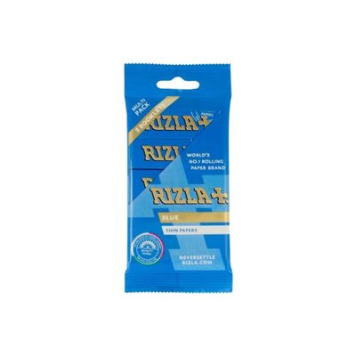 5 booklets - Rizla Blue Regular 70mm Thin Rolling Paper