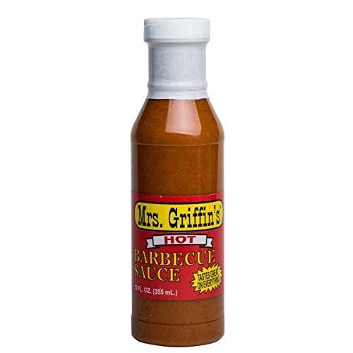 12 pack of Mrs. Griffins 12 oz. Hot BBQ Sauce