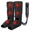 SHINE WELL Leg Compression Massager with Heat, Legs Massager for Circulation and Pain Relief, Heating Foot and Calf Massage Machine for Neuropathy Pain & Relief Edema, Gift for Mom Dad view 1