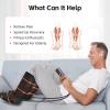 SHINE WELL Leg Compression Massager with Heat, Legs Massager for Circulation and Pain Relief, Heating Foot and Calf Massage Machine for Neuropathy Pain & Relief Edema, Gift for Mom Dad view 4