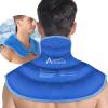 Atsuwell Ice Pack for Neck and Shoulder Cold Compression, Shoulder Ice Packs Reusable Gel Pack, Large Upper Back Cold Pack Wrap for Neck, Back, Hip, Blue view 1