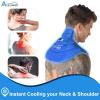 Atsuwell Ice Pack for Neck and Shoulder Cold Compression, Shoulder Ice Packs Reusable Gel Pack, Large Upper Back Cold Pack Wrap for Neck, Back, Hip, Blue view 2