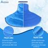 Atsuwell Ice Pack for Neck and Shoulder Cold Compression, Shoulder Ice Packs Reusable Gel Pack, Large Upper Back Cold Pack Wrap for Neck, Back, Hip, Blue view 3