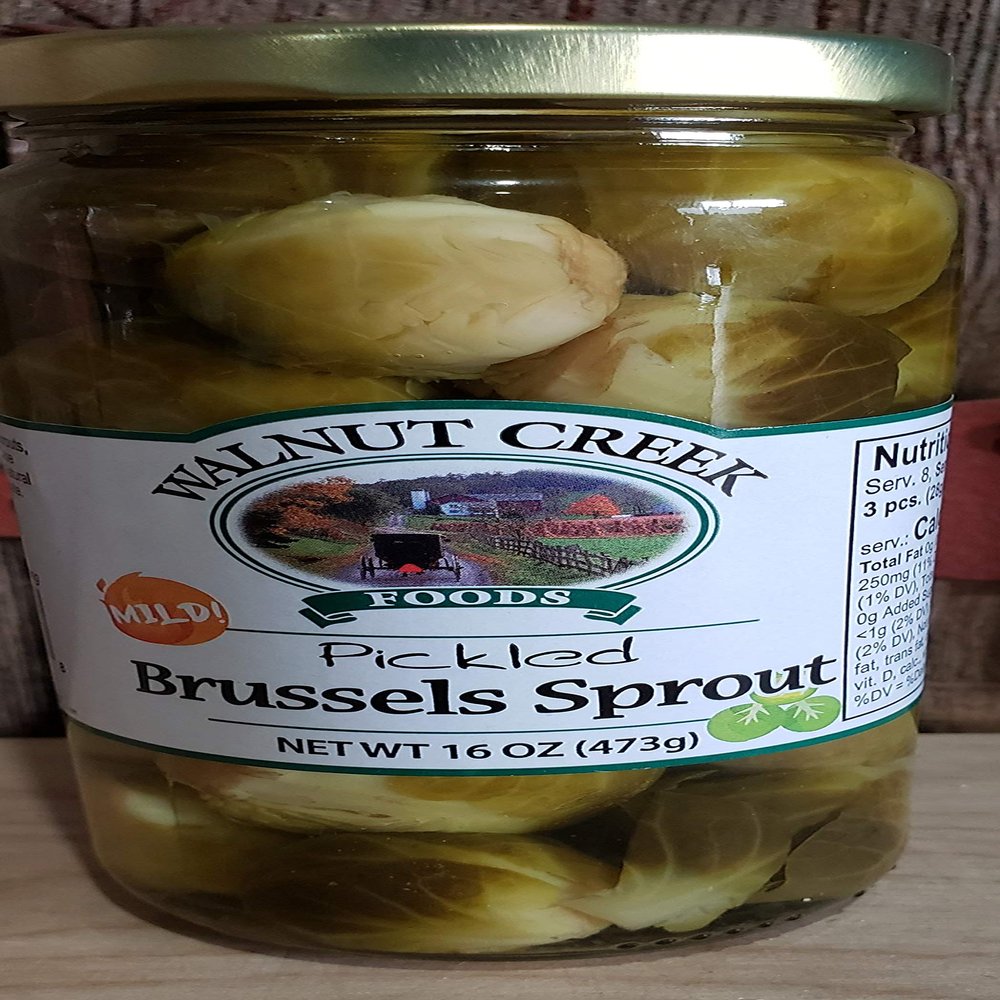 Brussel Sprouts Mild Pickled