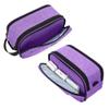 CURMIO CPAP Travel Bag Compatible with ResMed AirMini Machine, Portable CPAP Supplies Carrying Case Storage Bag, Purple (Empty Bag Only, Patent Pending) view 3