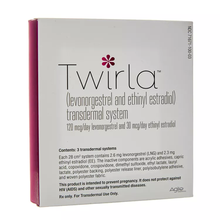 Twirla 3 Count Weekly Transdermal System (Brand for Ethinyl Estradiol / Levonorgestrel, Pack)