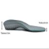 Knixmax Men's Sport Shoe Insoles, Comfort Thin Cushioning Orthotic Sneaker Inserts for Man, Breathable Running Innersoles Replacement Boot Liners Grey EU 44 view 4