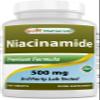 Best Naturals Niacinamide 500mg 240 Tablets (Suitable for Vegetarian) - Non-Flushing Form of Niacin (Vitamin B3) view 1