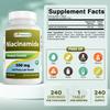 Best Naturals Niacinamide 500mg 240 Tablets (Suitable for Vegetarian) - Non-Flushing Form of Niacin (Vitamin B3) view 2