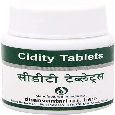 Dhanvantari Cidity 500 Tablets (Useful in ayurvedic Treatment)