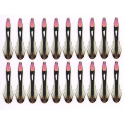 Semperfli Imitation Jungle Cock Cheeks Large Pink