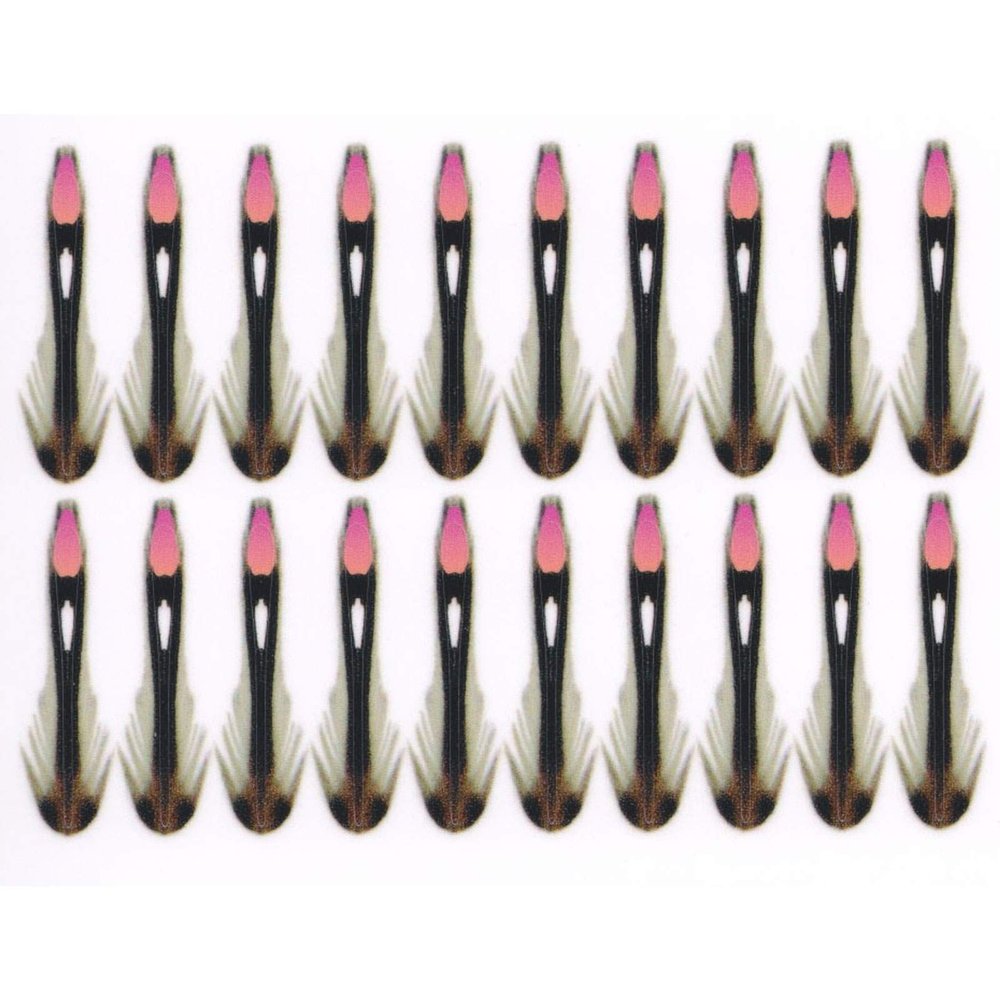 Semperfli Imitation Jungle Cock Cheeks Large Pink