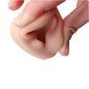 CHUANCI Soft Silicone Ear Model for Hearing aid 1:1 Human Ear Ear Model Simulation Display Props Teaching Tools Jewelry Display Earrings (1PC Flesh Left) view 3
