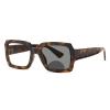 COTIA Bifocal Photochromic Reading Glasses For Men Presbyopia Vintage Square Frame Turn Gray Lens Readers Bifocal Spectacles (leopard, 1.0) view 1