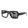 COTIA Bifocal Photochromic Reading Glasses For Men Presbyopia Vintage Square Frame Turn Gray Lens Readers Bifocal Spectacles (black, 1.25) view 1