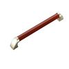 Bathroom Handrail Bathroom Grab Bar Toilet Shower Bathtub Handicap Support Balance Zinc Alloy Pine Wood Non-Slip Rubber Safety Rail Bathroom Grab Bars (Color : A, Grab Bar Size : 34cm) view 1
