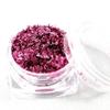 Solar Color Dust, Metallic Flakes, .5 gram jar, Magenta view 1